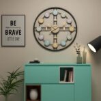 Horloge Métal Noir