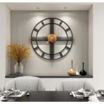 Horloge Murale Industrielle