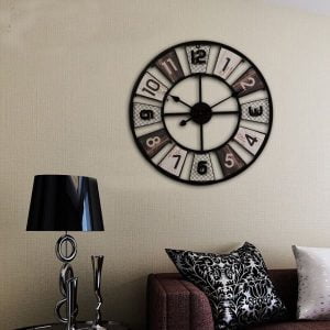 horloge murale industrielle geante