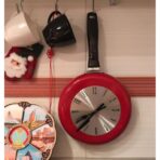 horloge poele en cuivre