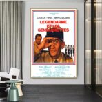 le gendarme et les gendarmettes affiche