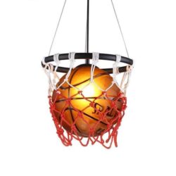 basketball chandelier
