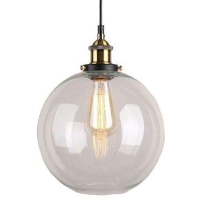 vintage glass ball chandelier