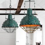lustre fer industriel