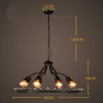 lustre métal industriel