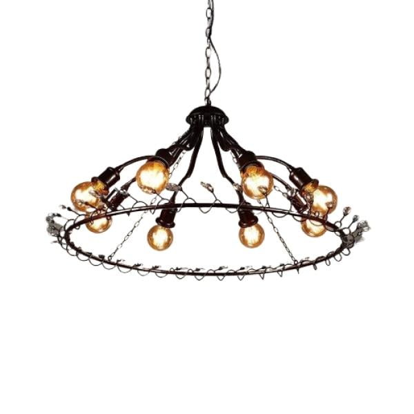industrial black chandelier industrial black chandelier