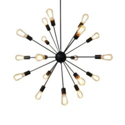 chandelier sputnik vintage
