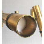 lustre tube métal