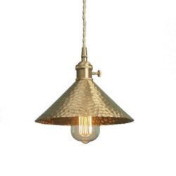 chandelier vintage brass