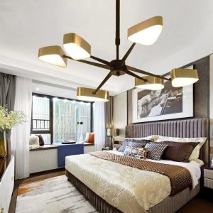 lustre vintage métal