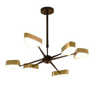 chandelier vintage metal