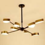 lustre vintage métal