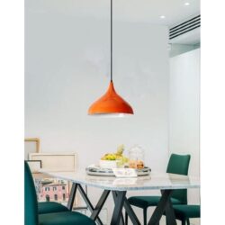 lustre vintage orange