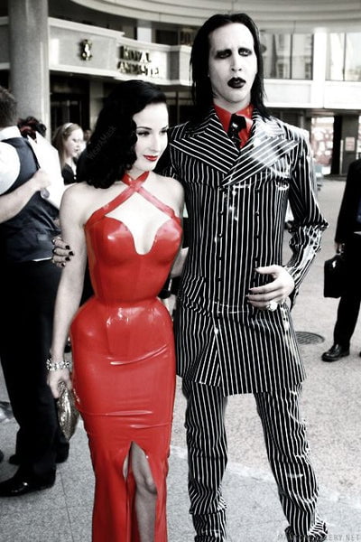 marilyn manson dita von teese