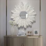 miroir plume