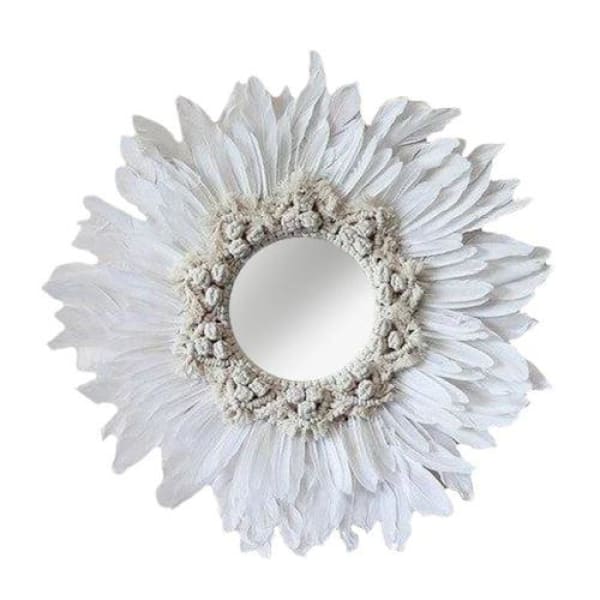 miroir_rond_plume miroir rond plume