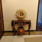 miroir soleil dore ancien