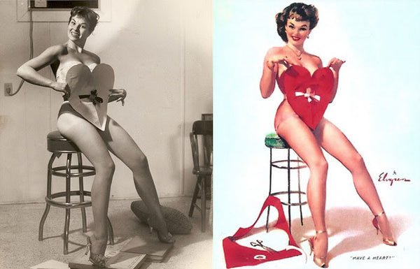 gil elvgren pin-up-art myrna hansen gil elvgren