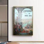 paris affiche vintage