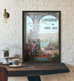 paris affiche vintage