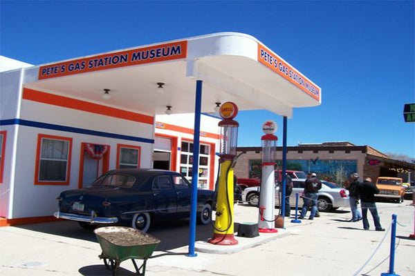 comment faire la route 66 pete's gas station museum