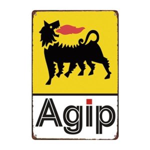 plaque agip