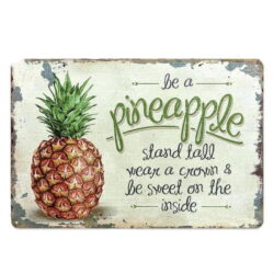 plaque ananas