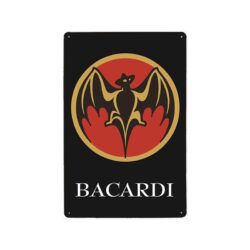 plaque bacardi