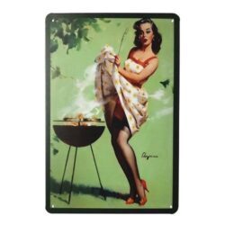 vintage barbecue plate