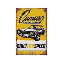 plaque camaro
