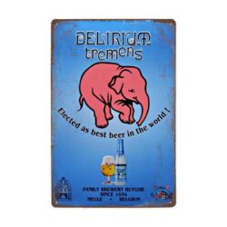 Plaque Delirium Tremens