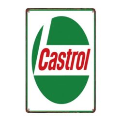 plaque émaillée castrol