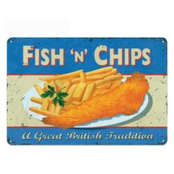 Plaque Fish And Chip