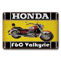 Plaque Honda Métal
