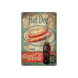 plaque hot dog