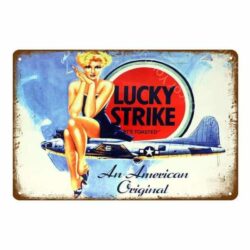plaque lucky strike
