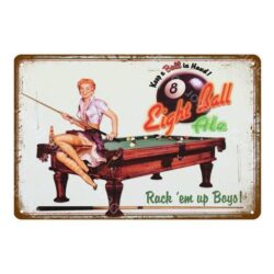 billiard metal plate