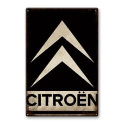 Plaque Métal Citroën