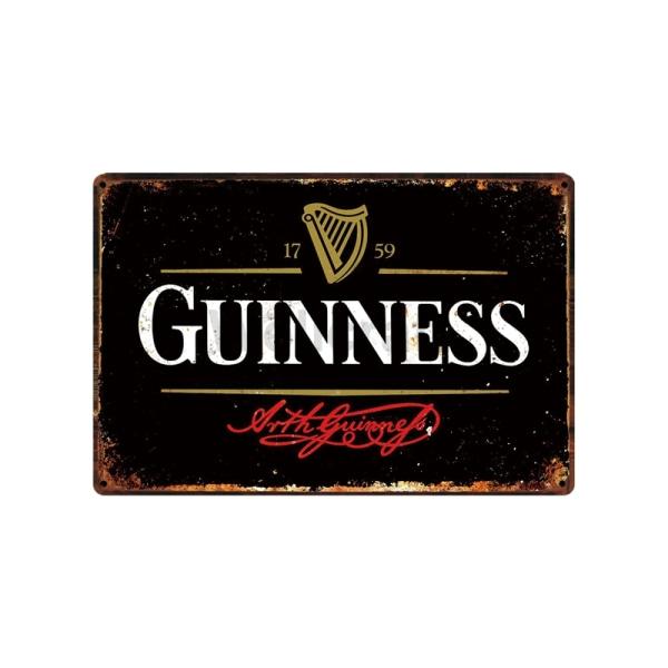 plaque-metal-guinness plaque métal Guinness
