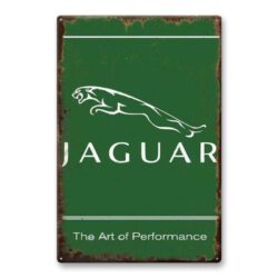 Plaque Métal Jaguar