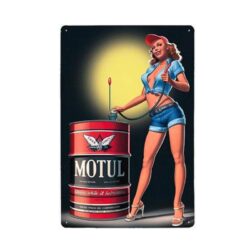 motul metal plate