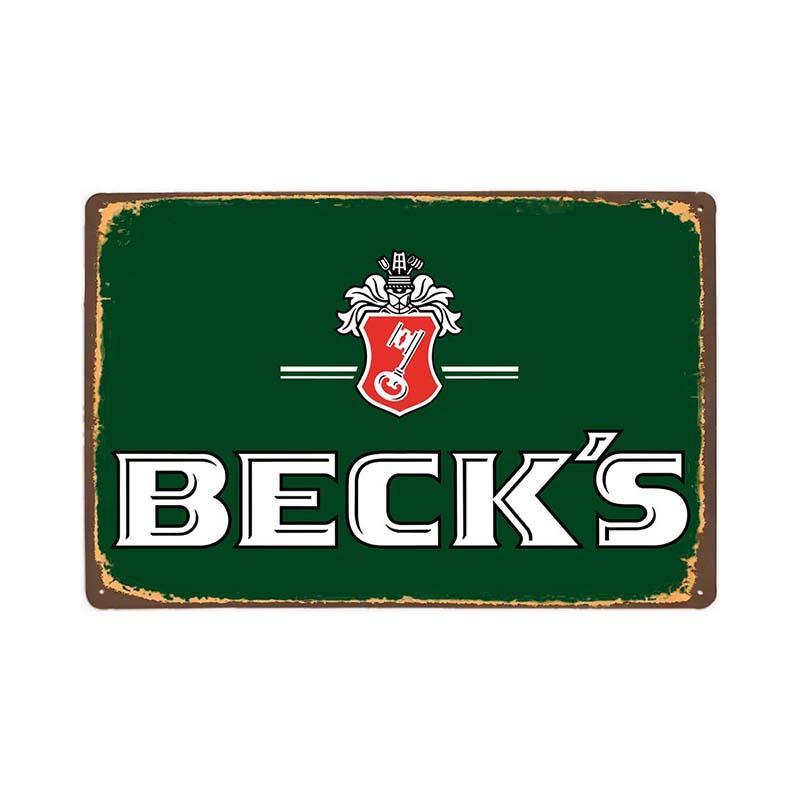 plaque-metal-vintage-bechs Plaque Métal Vintage Bech's