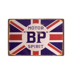 Plaque Métal Vintage BP Spirit