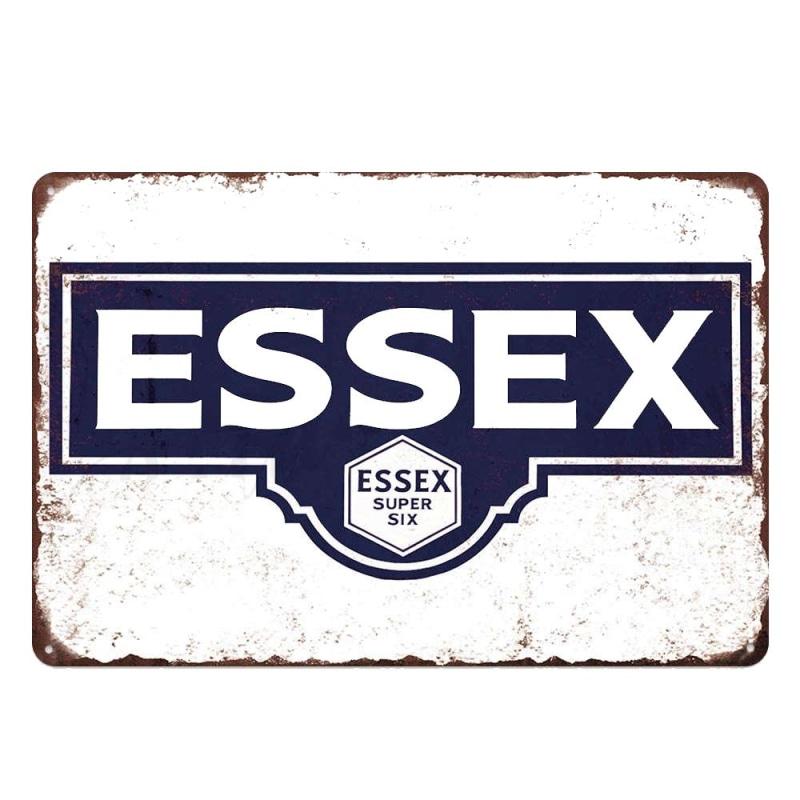 plaque-metal-vintage-essex Plaque Métal Vintage Essex