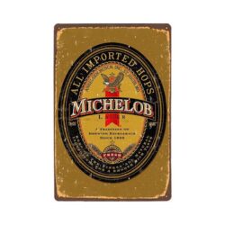 Plaque Métal Vintage Michelob