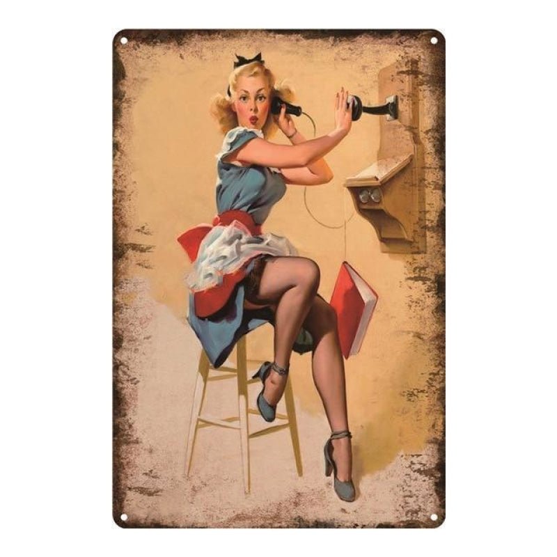 plaque-metal-vintage-pin-up-telephone_7b58b0ba-a1bd-4caf-91db-1712b908b6cc plaque métal vintage pin up téléphone