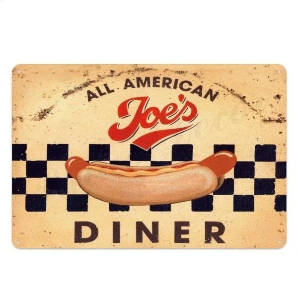 plaque-metal-vintage-pour-cuisine plaque métal vintage pour cuisine