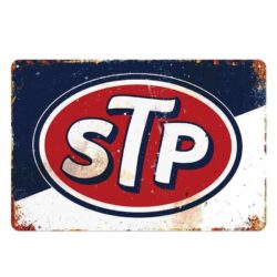 Plaque Métal Vintage STP