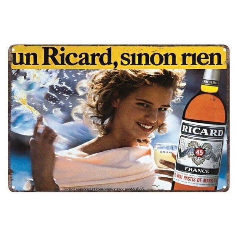 plaque-metal-vintage-un-ricard-sinon-rien_2b5d3144-a1f5-4399-afd0-ccb22cd6e2e1 plaque métal vintage un ricard sinon rien