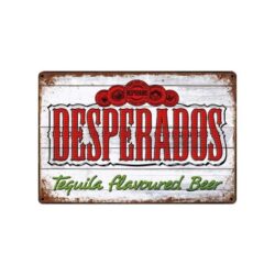 plaque publicitaire desperados